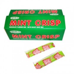 Caffrey's Mint Crisp Bar: 56-Piece Box