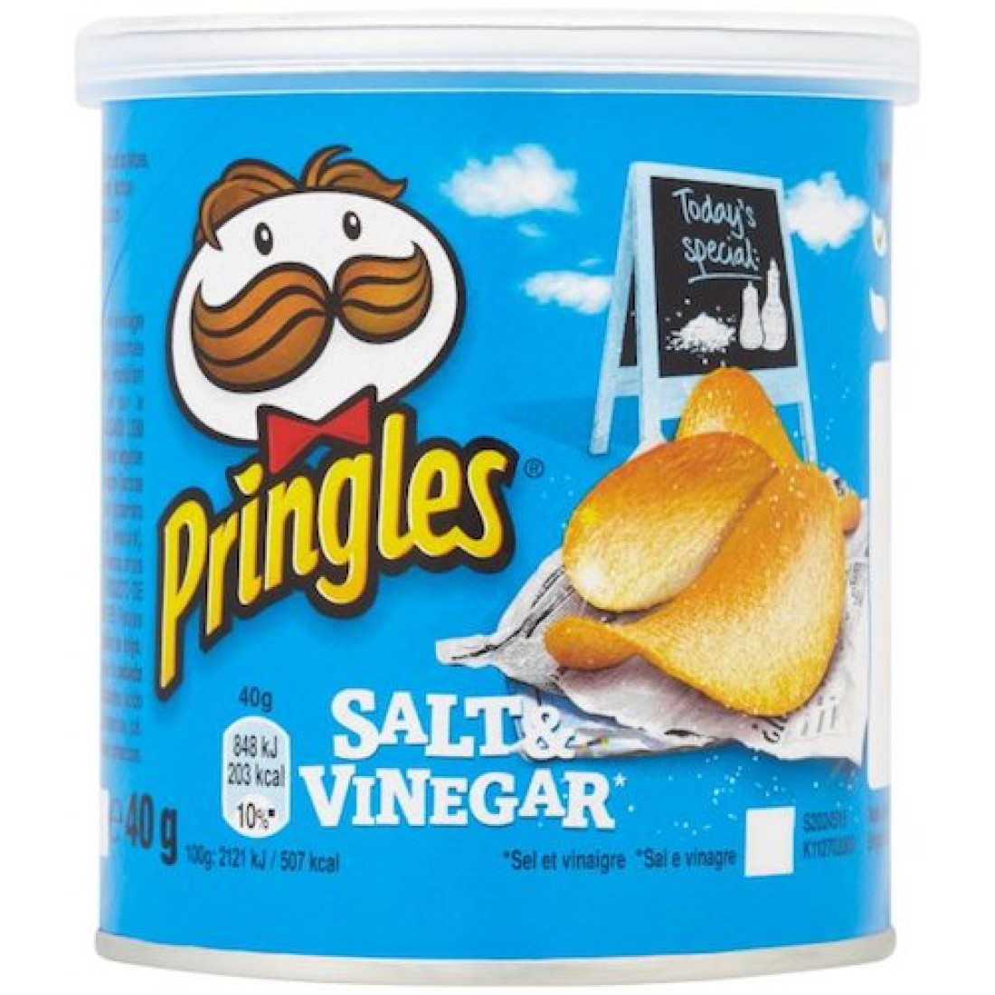 Pringles Salt & Vinegar 12 x 40g - Planet Candy - Ireland's Leading ...